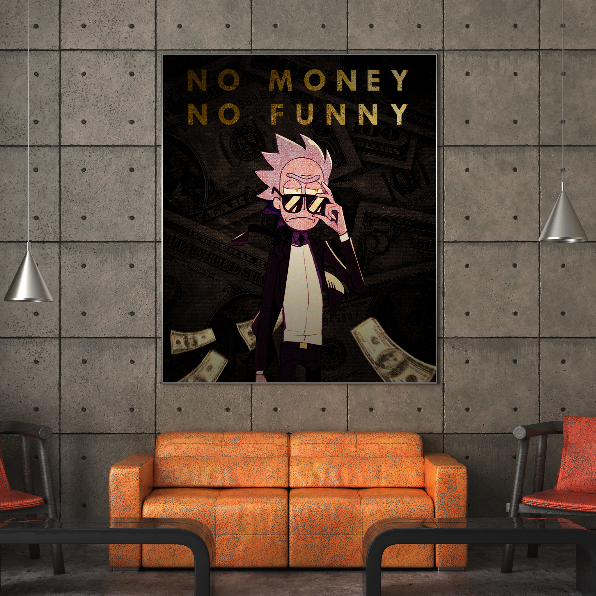 NO MONEY NO FUNNY