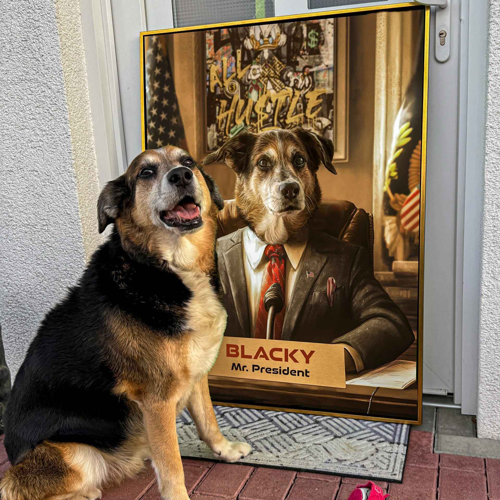 "President" Pet Portrait - Customizable