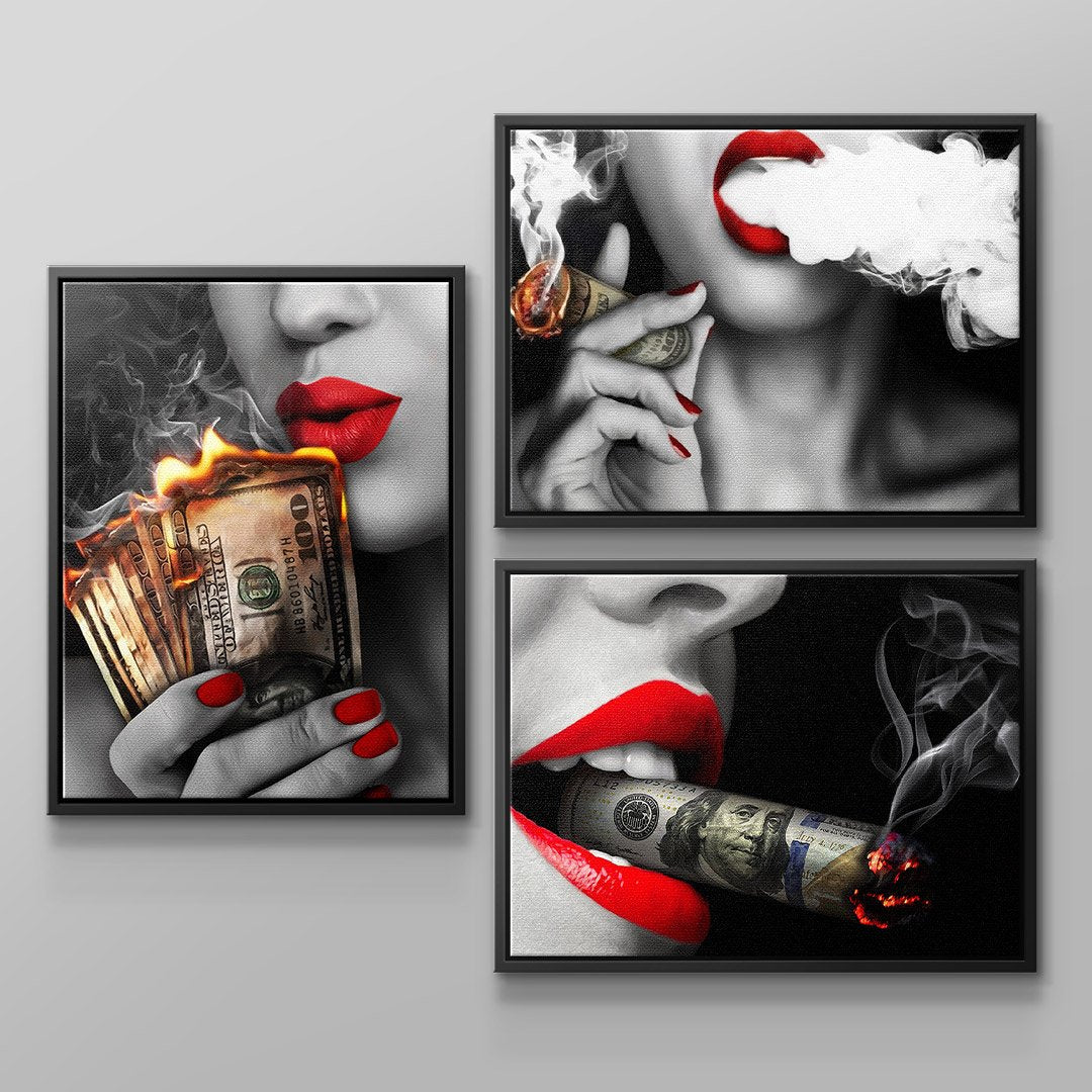 SMOKE ATTITUDE - Canvas 3x