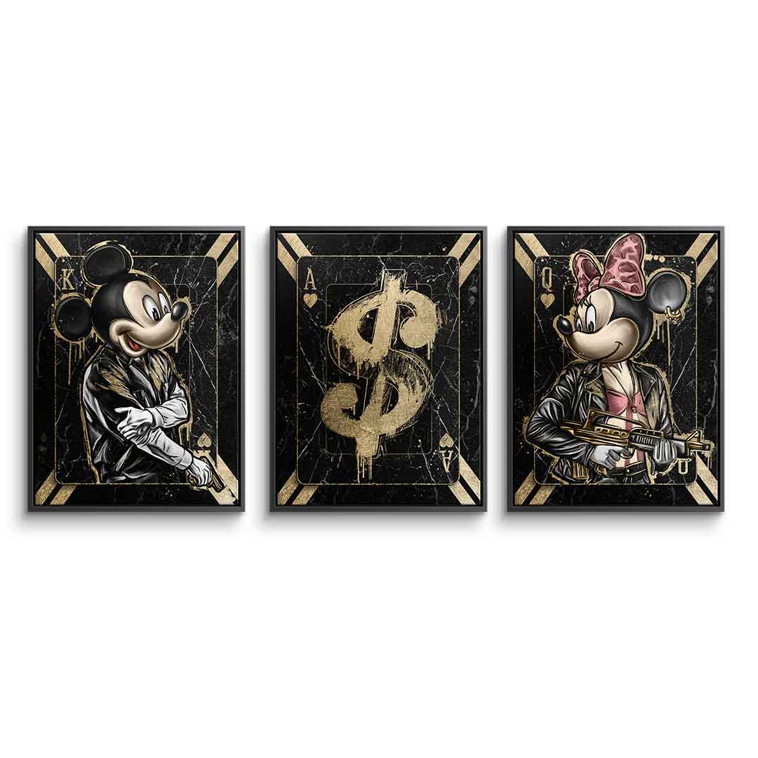 Gangster Card - Canvas 3x