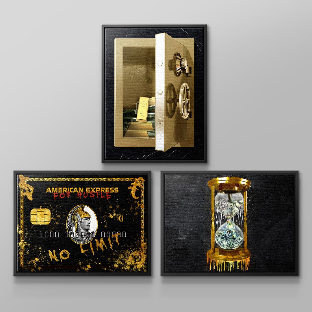 Wealth - Canvas Bundle 3x