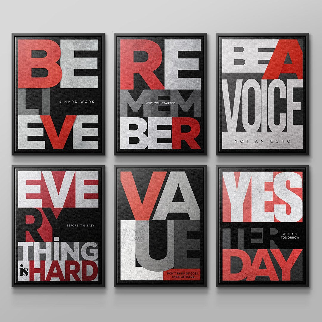 BIG QUOTE - Canvas 6x