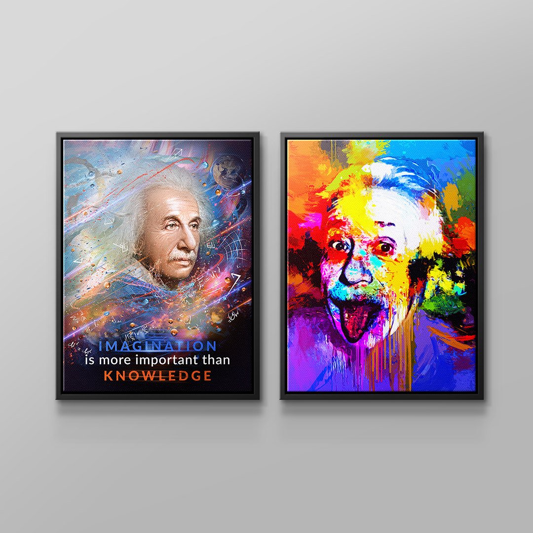 EINSTEIN - Canvas 3x