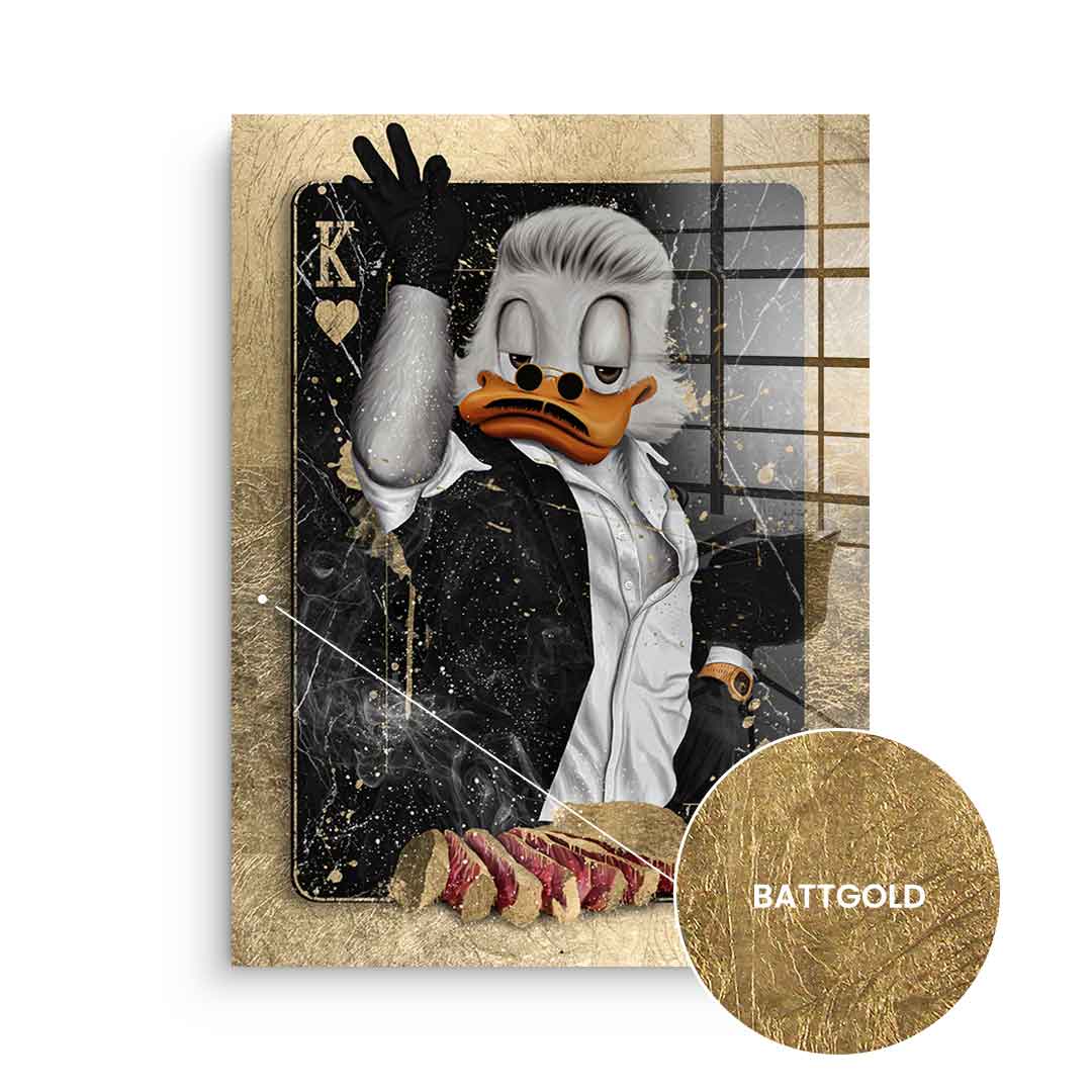 Nusret Duck - gold leaf