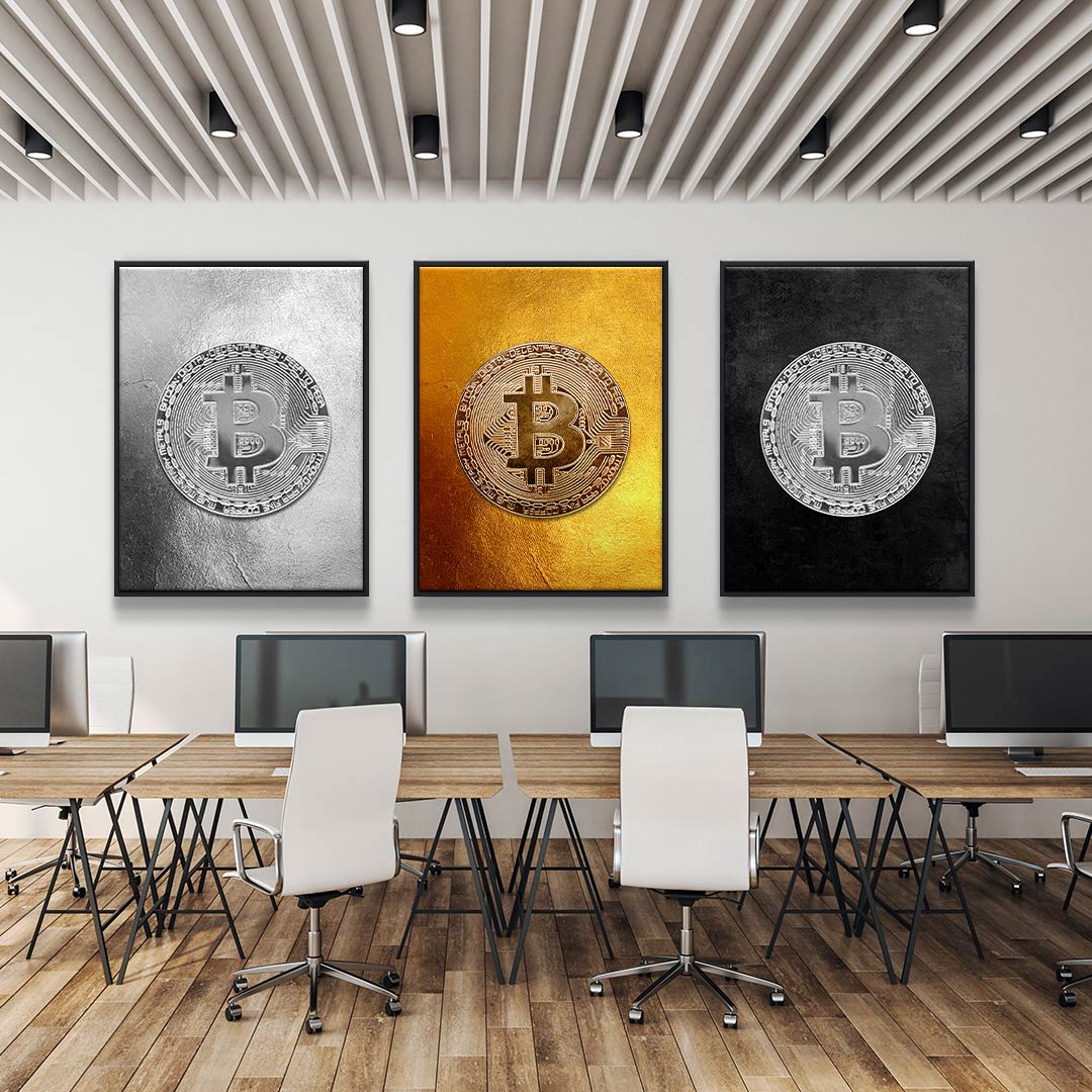 BITCOIN MOOD - Canvas 3x