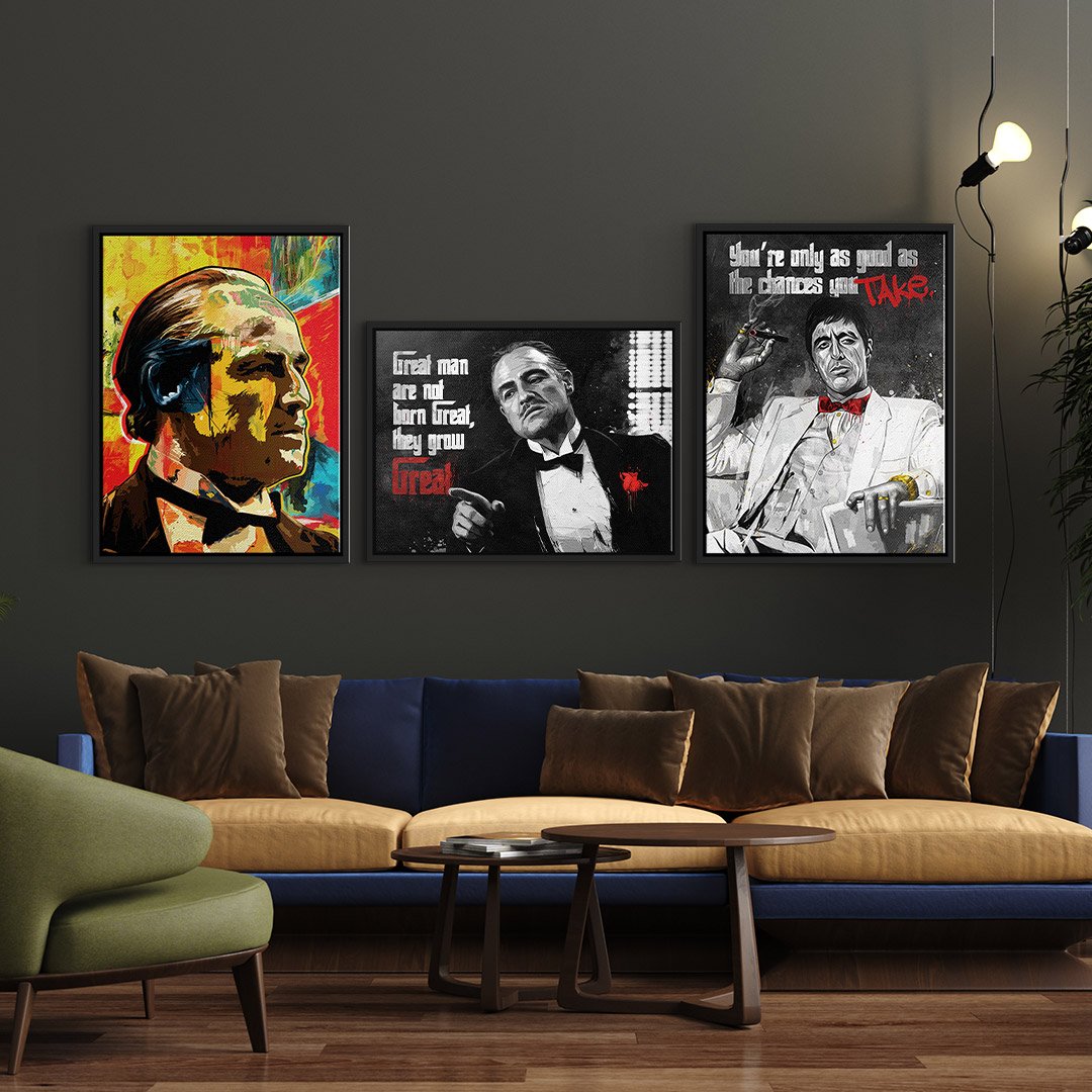 BOSS ATTITUDE - Canvas 3x