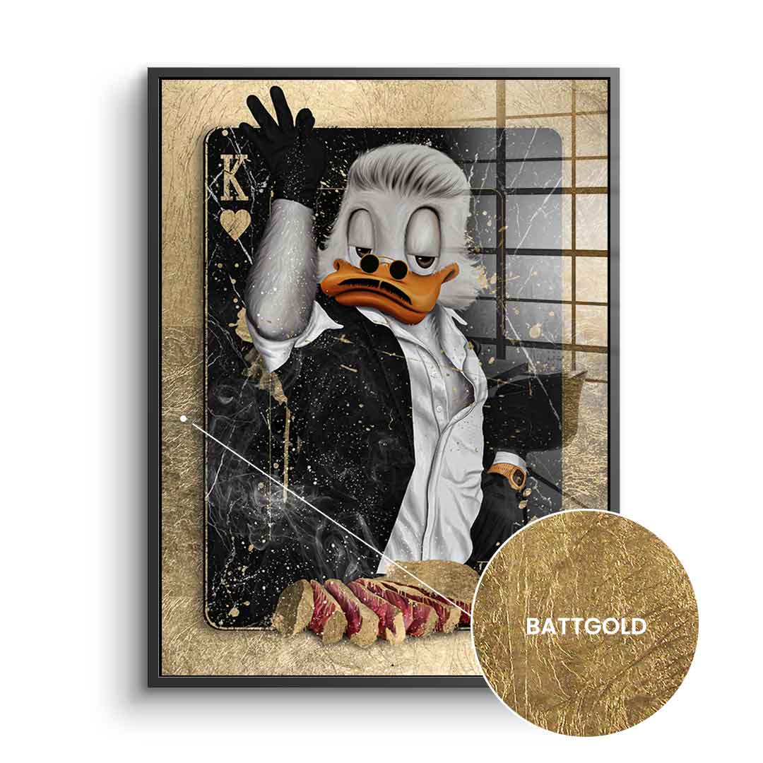 Nusret Duck - gold leaf