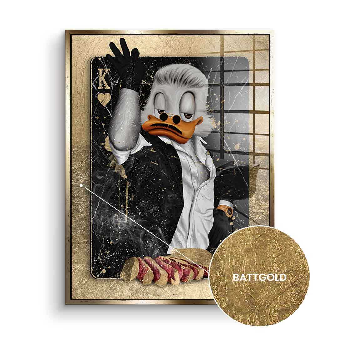 Nusret Duck - gold leaf