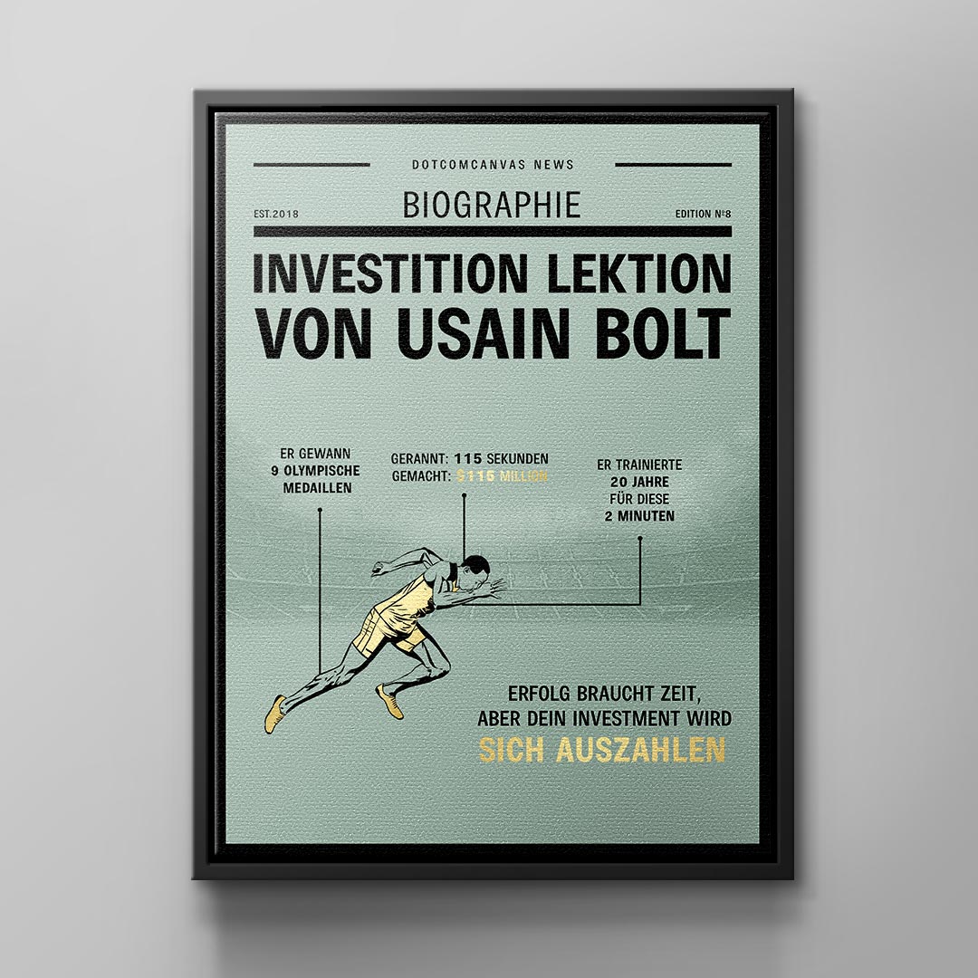 USAIN BOLT INVESTMENT LESSON