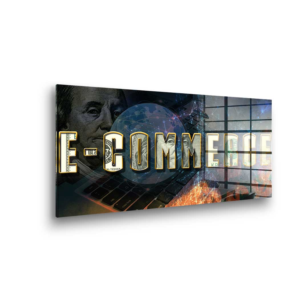 World of E-Commerce - Acrylic glass