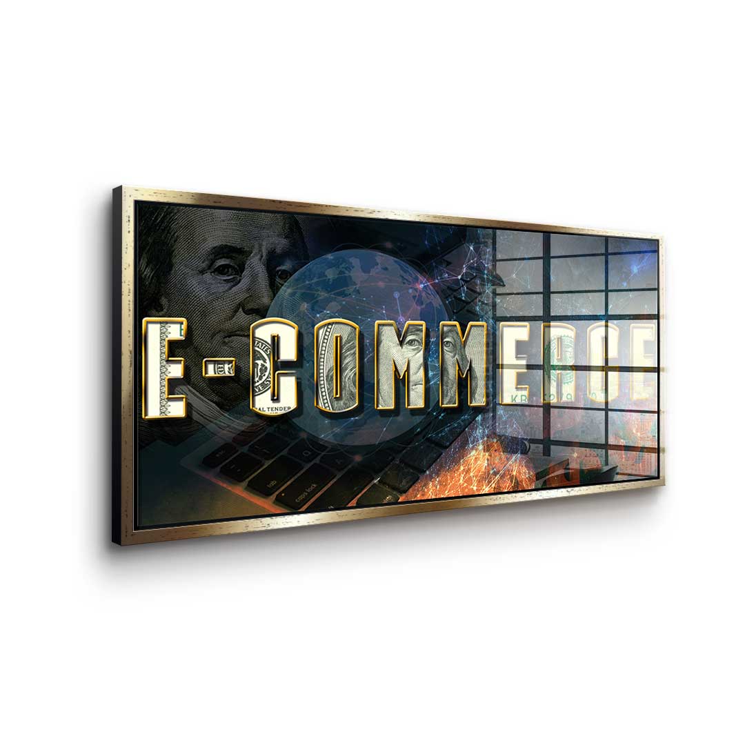 World of E-Commerce - Acrylic glass