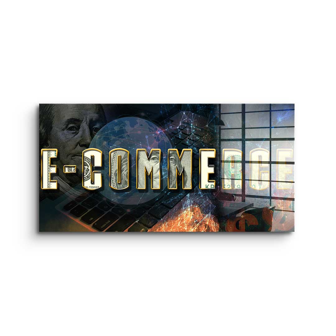 World of E-Commerce - Acrylic glass