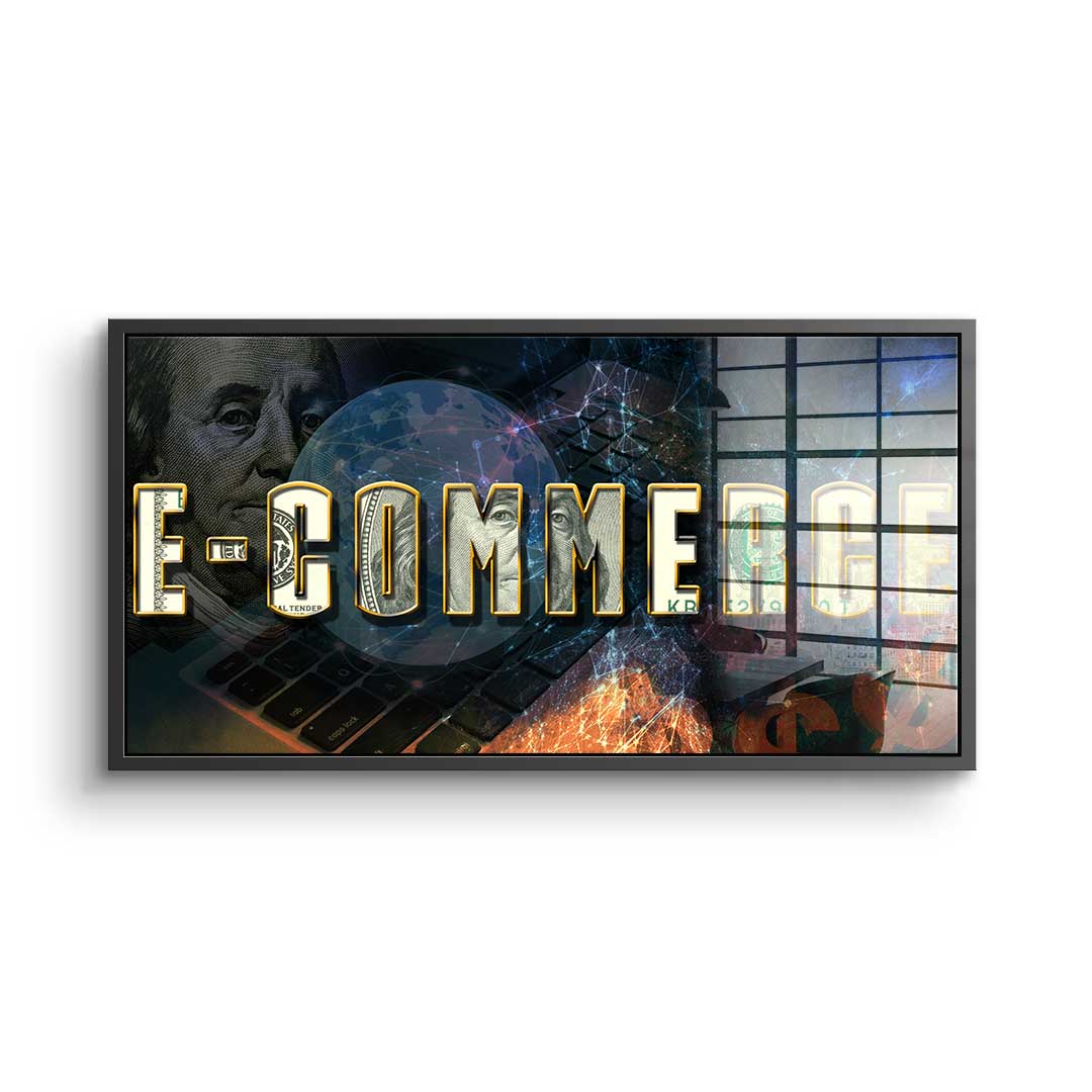 World of E-Commerce - Acrylic glass