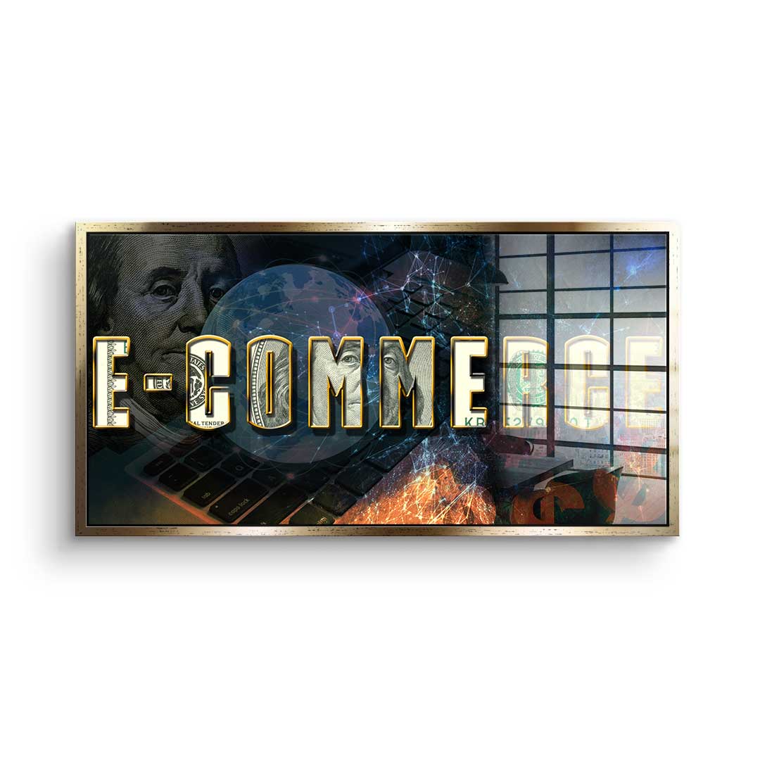 World of E-Commerce - Acrylic glass