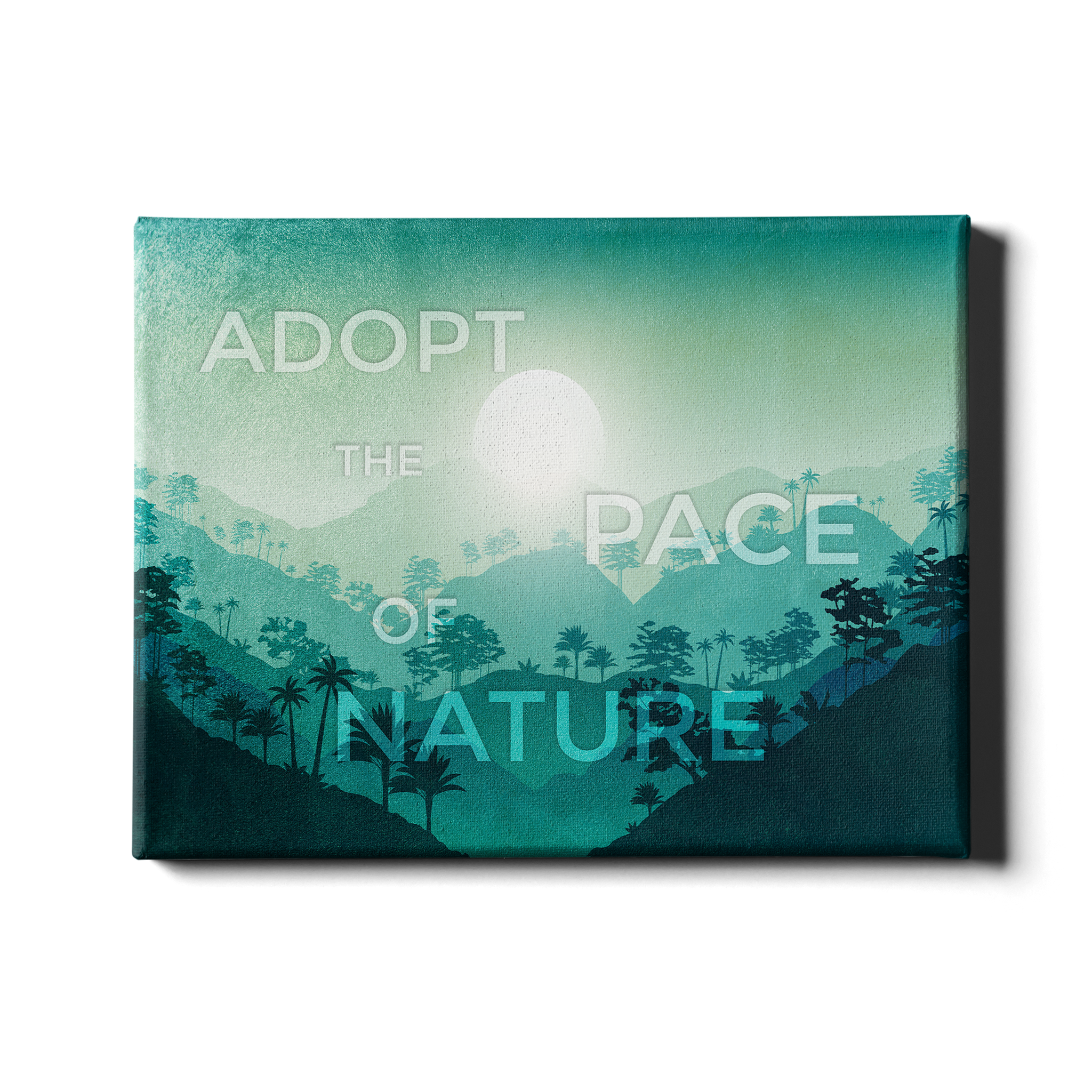 ADOPT THE PACE OF NATURE