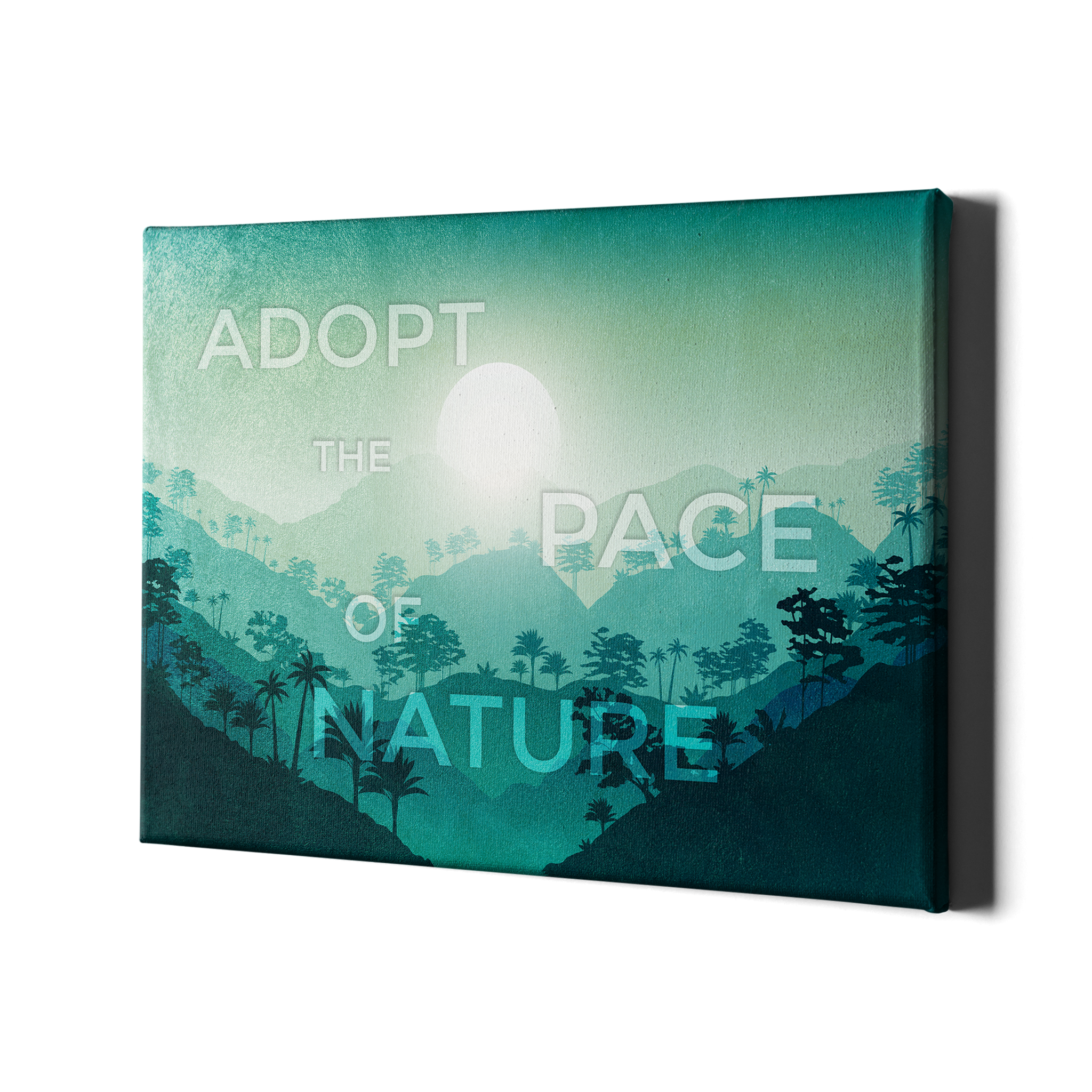 ADOPT THE PACE OF NATURE