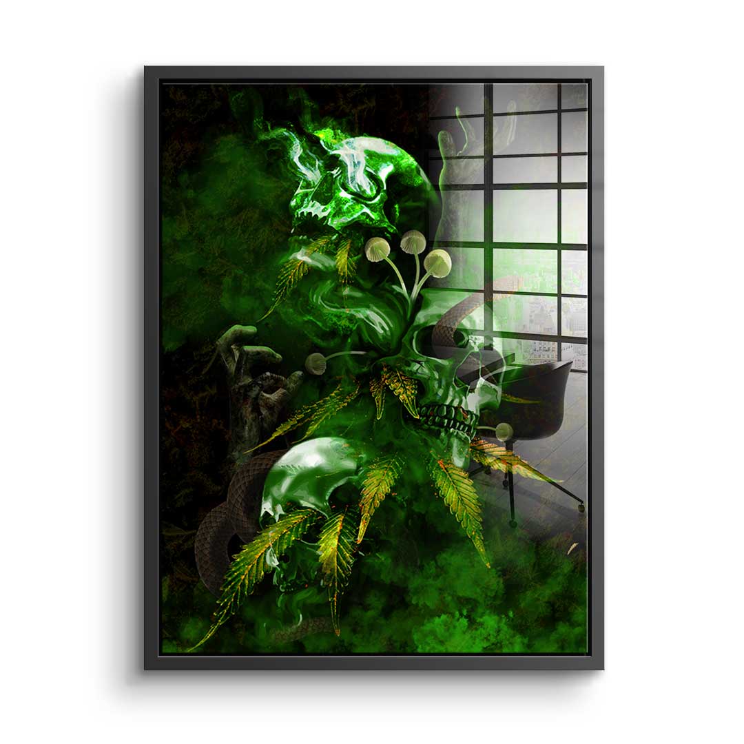 Green Death - acrylic glass