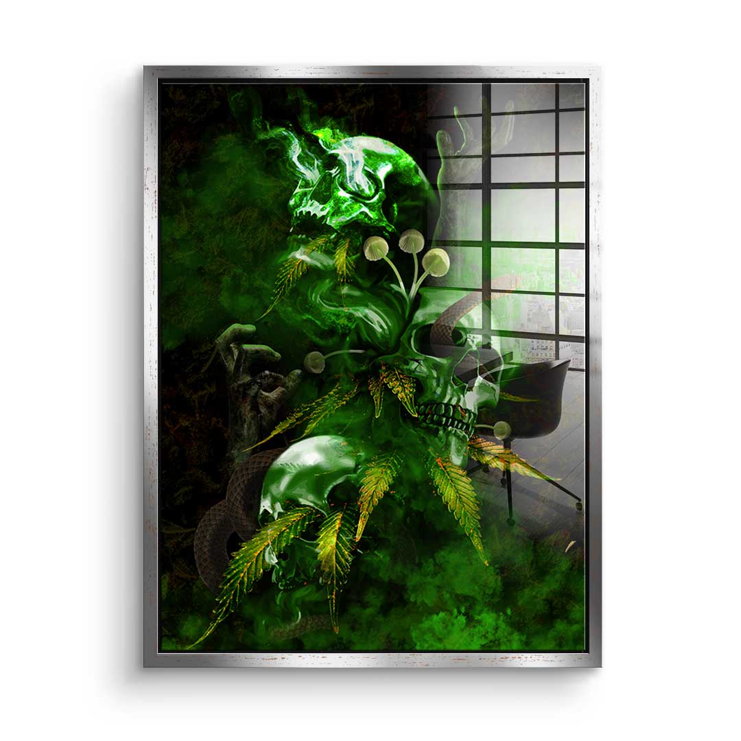 Green Death - acrylic glass