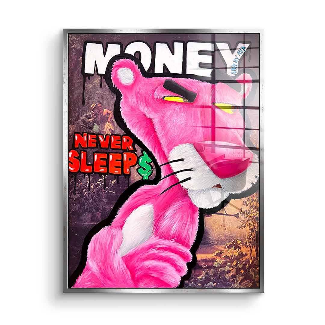 Money Panther - acrylic glass