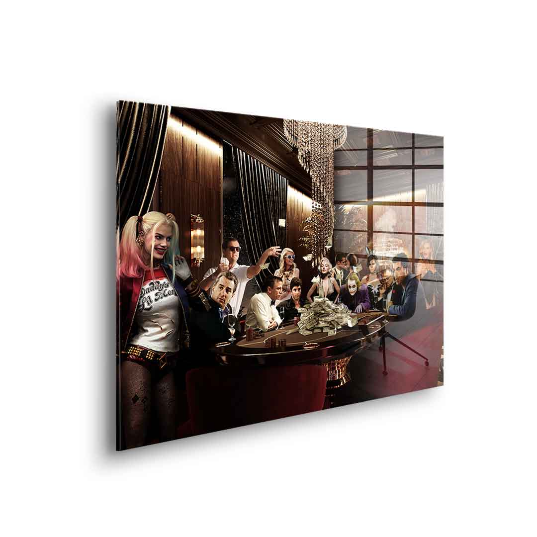 Poker Night - acrylic glass