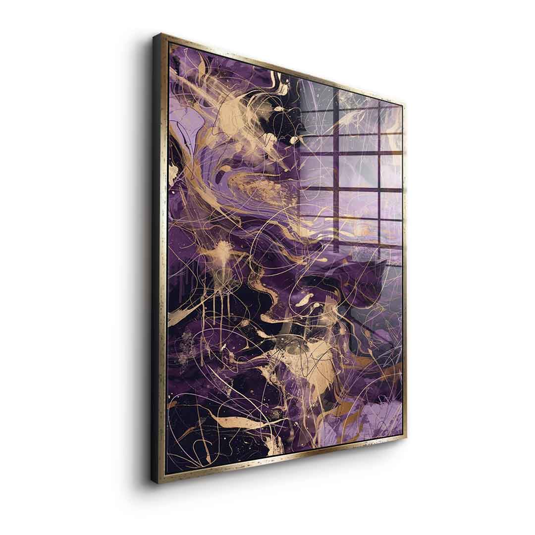 Purple Storm - acrylic glass