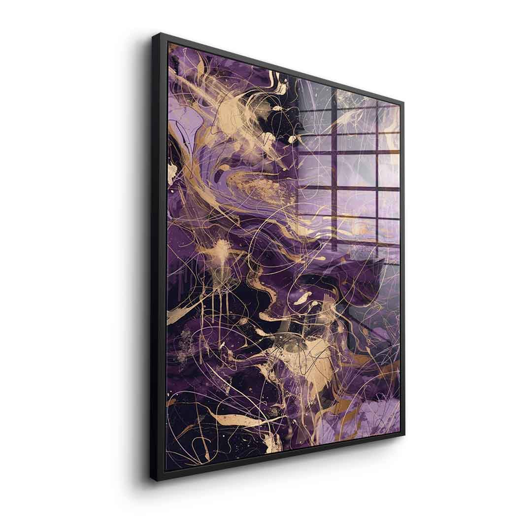 Purple Storm - acrylic glass