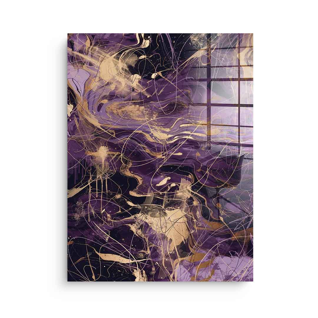 Purple Storm - acrylic glass