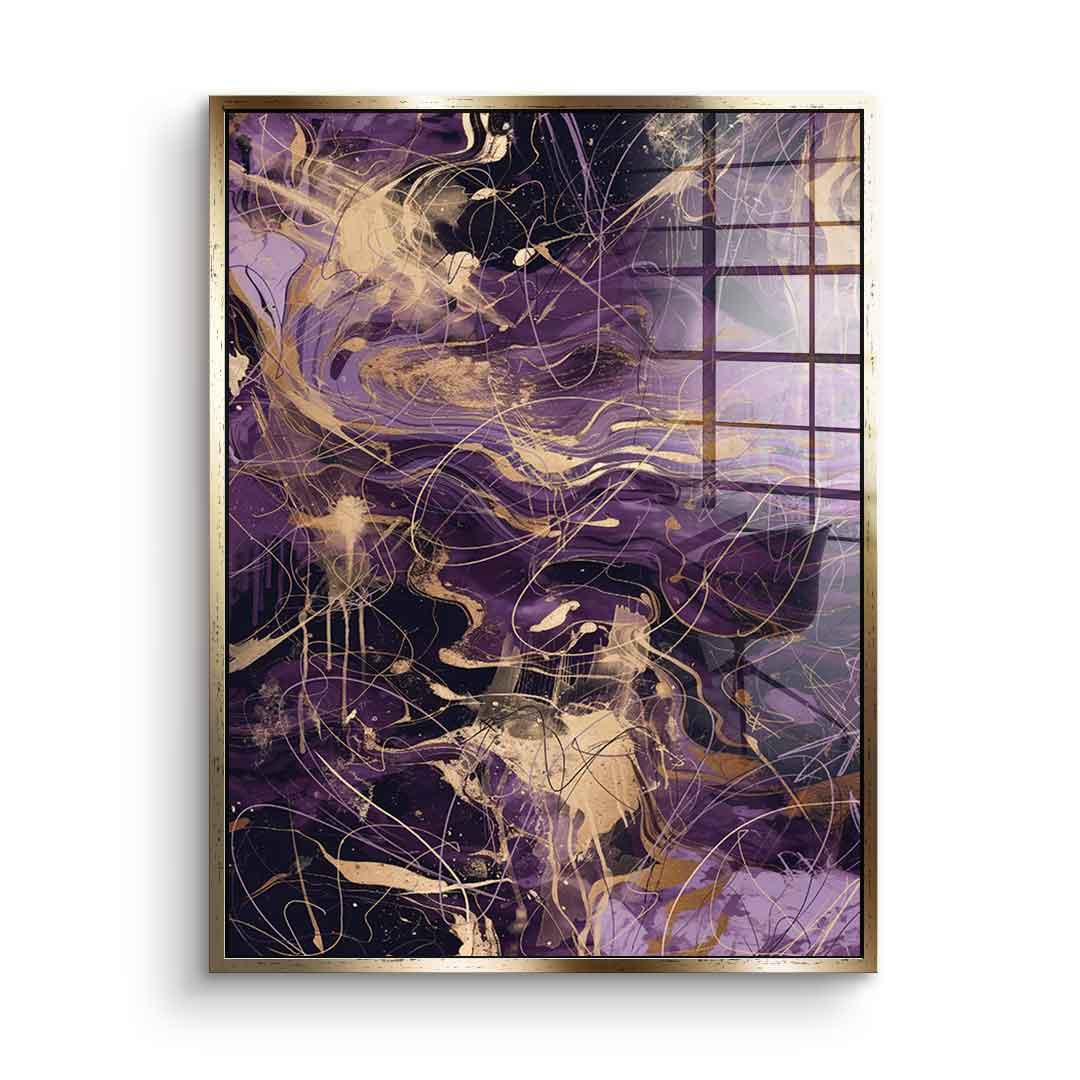 Purple Storm - acrylic glass