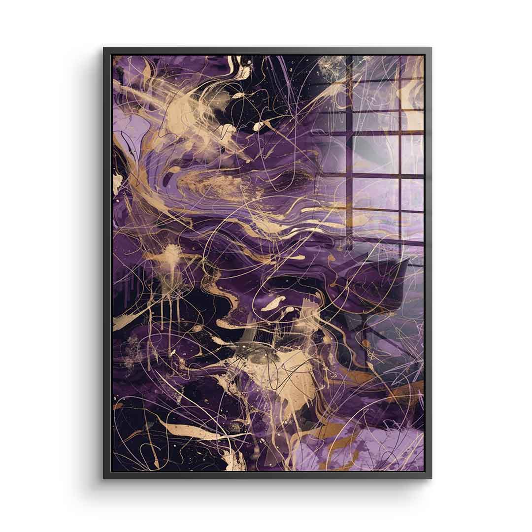 Purple Storm - acrylic glass