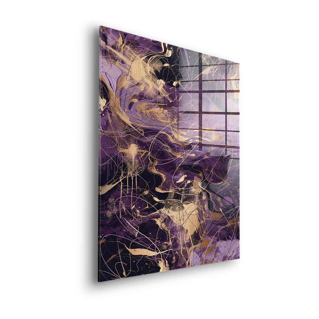 Purple Storm - acrylic glass