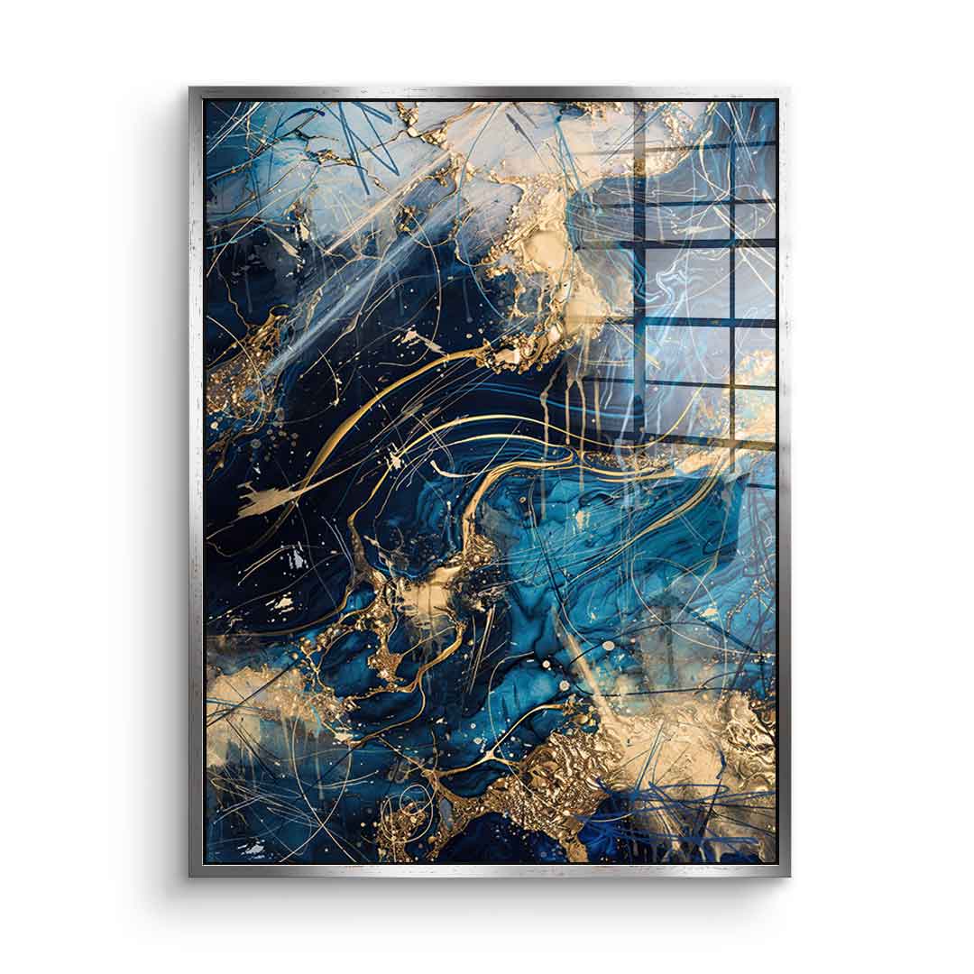 Blue Thunder - acrylic glass