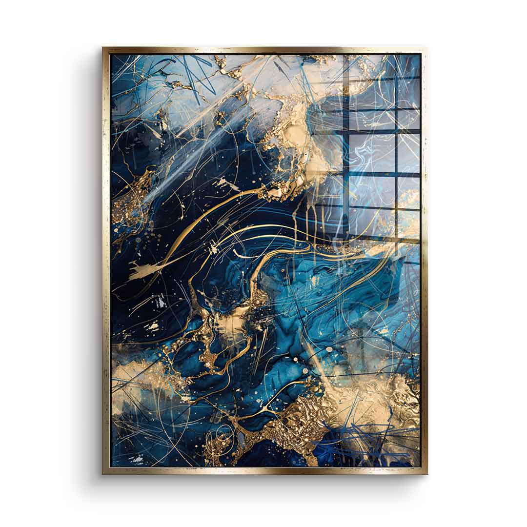 Blue Thunder - acrylic glass