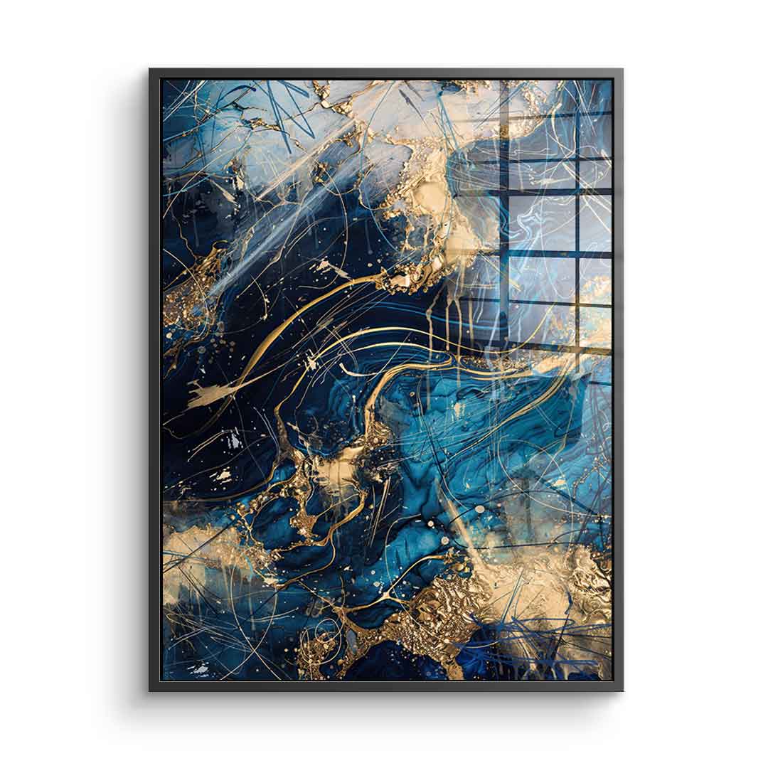 Blue Thunder - acrylic glass