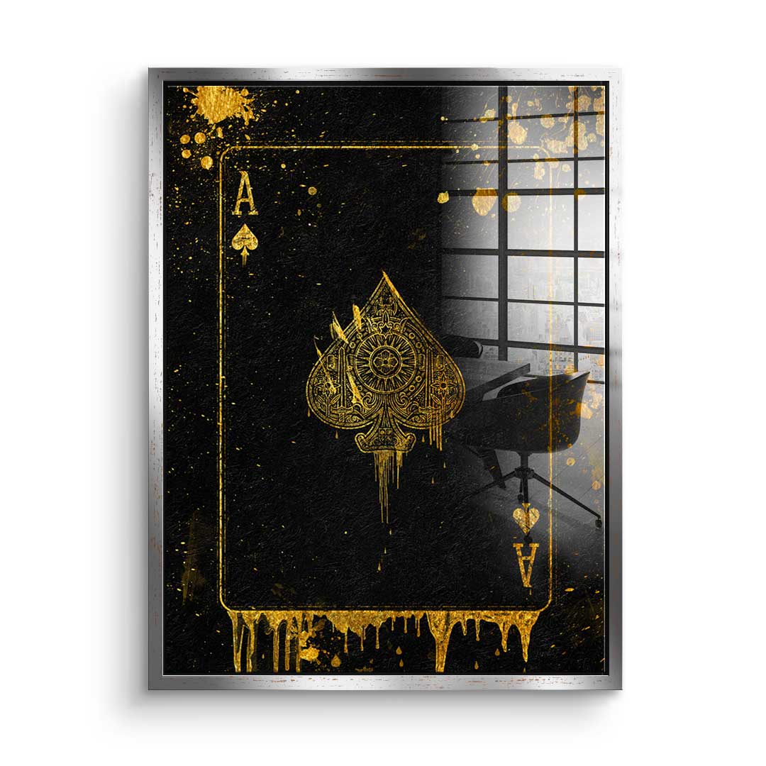 Ace Card - acrylic glass