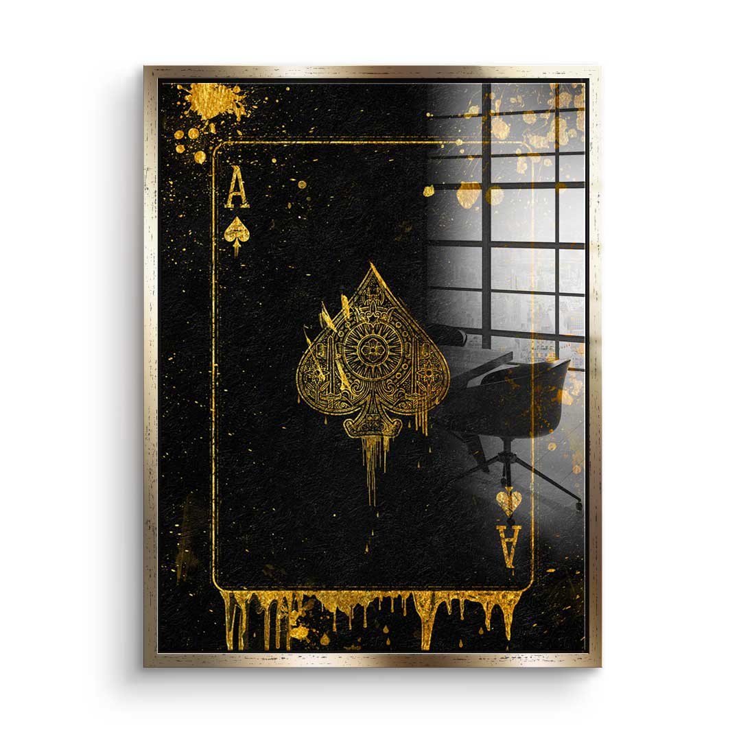 Ace Card - acrylic glass