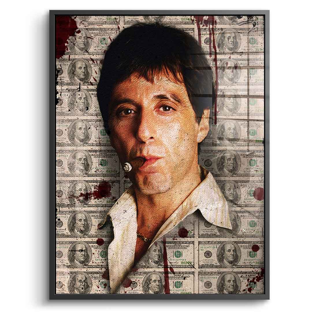 Al Pacino Portrait 2 - acrylic glass