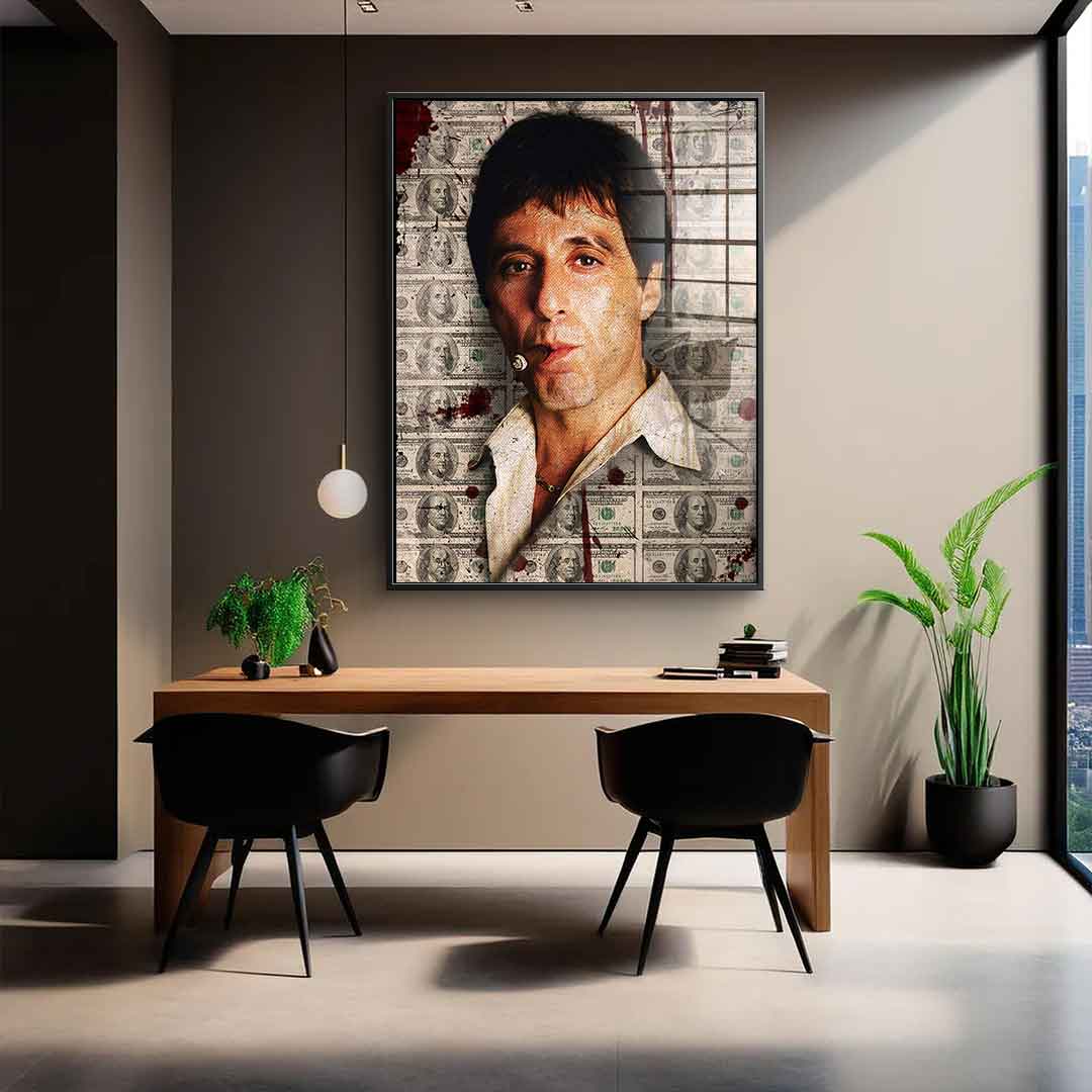 Al Pacino Portrait 2 - acrylic glass