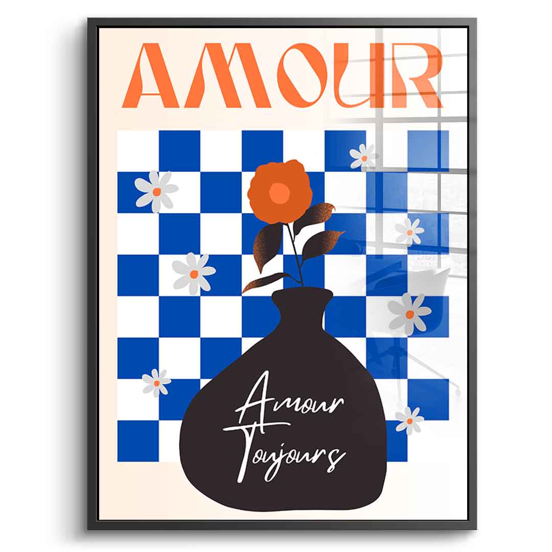 Amour - acrylic glass