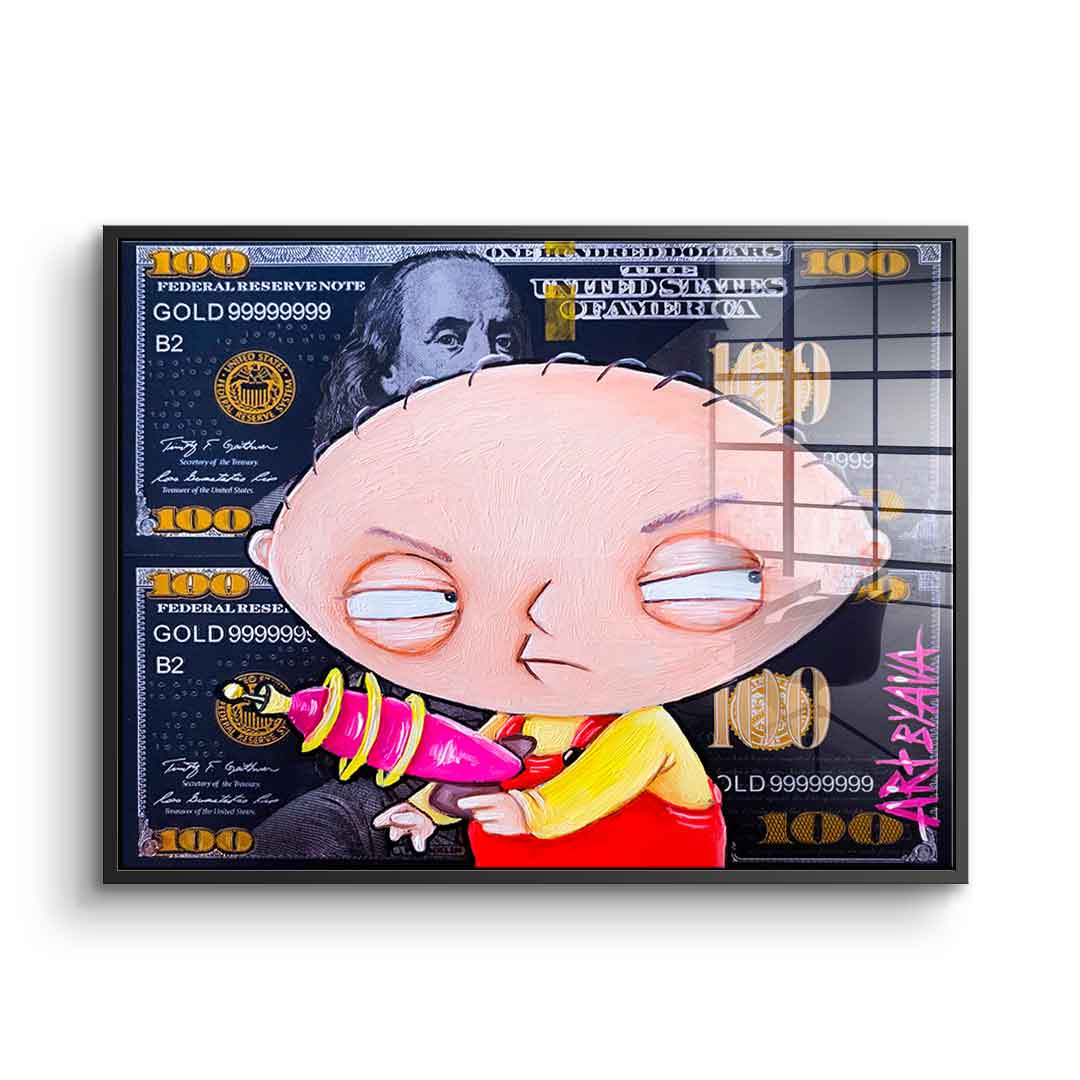 Angry Stewie - acrylic glass