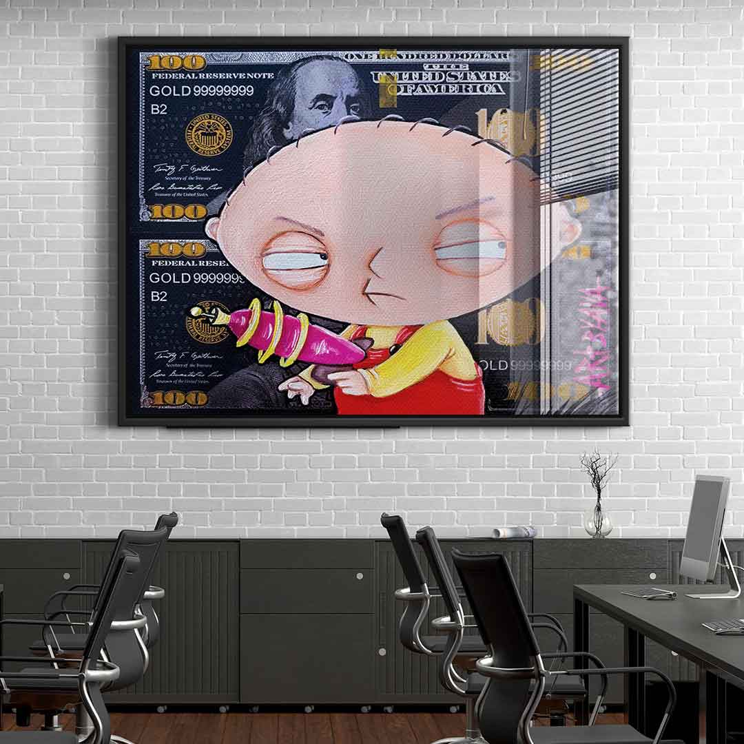 Angry Stewie - acrylic glass