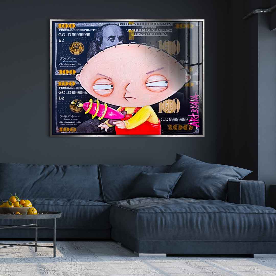 Angry Stewie - acrylic glass