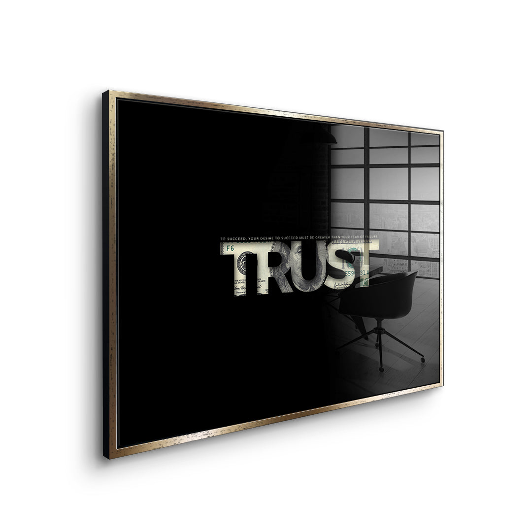 Trust - acrylic glass