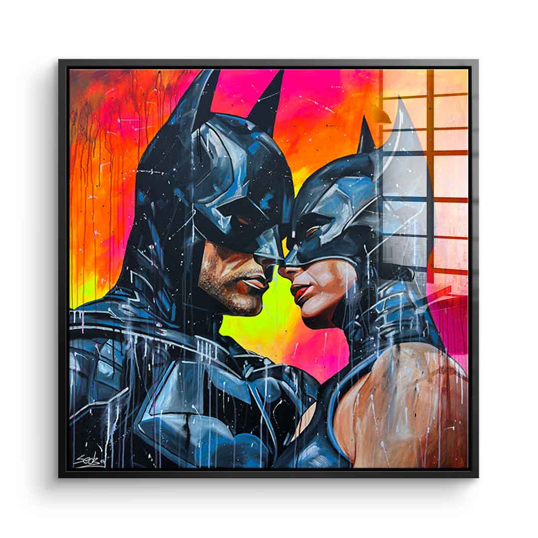 Bat Love - acrylic glass