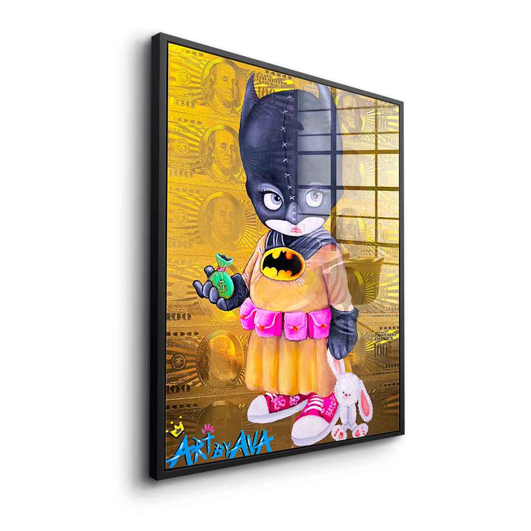 Batman Money Kid - acrylic glass