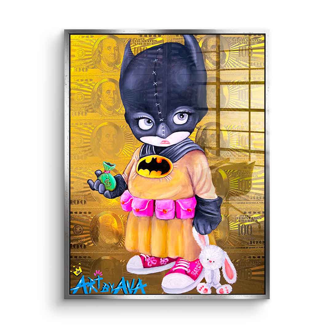 Batman Money Kid - acrylic glass