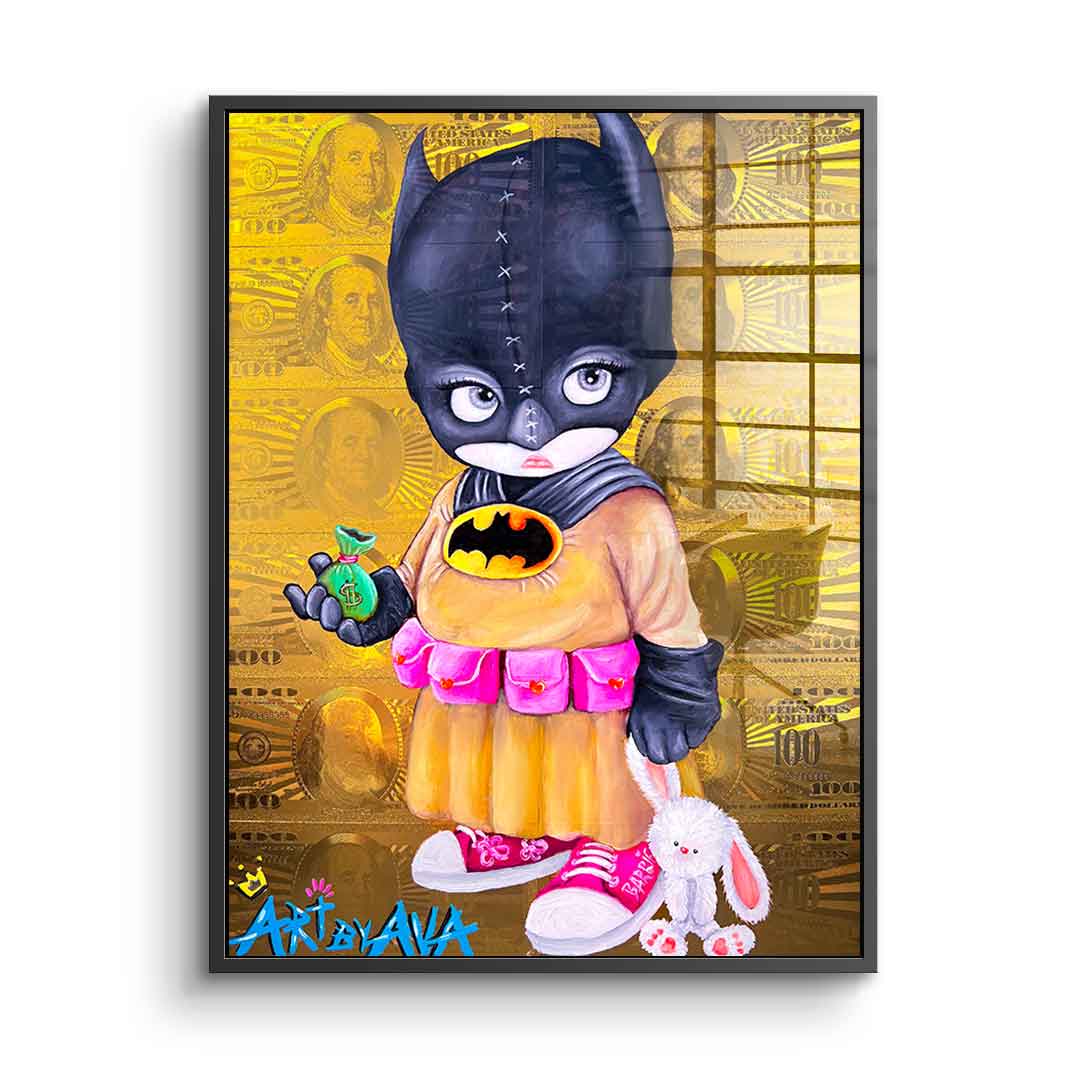 Batman Money Kid - acrylic glass