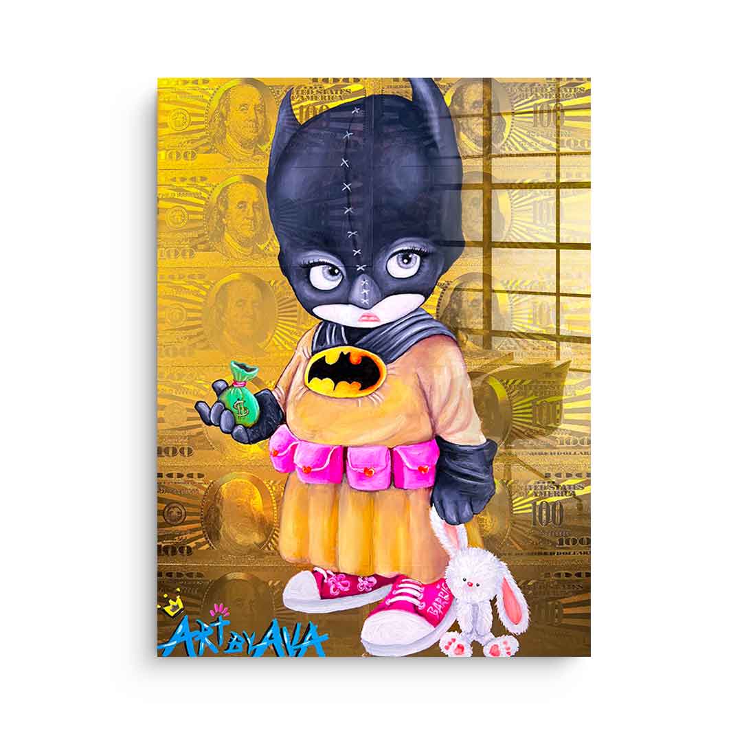 Batman Money Kid - acrylic glass