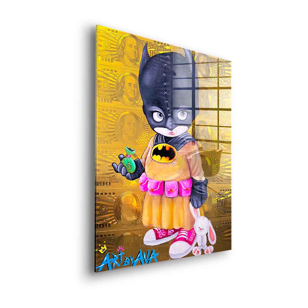 Batman Money Kid - acrylic glass