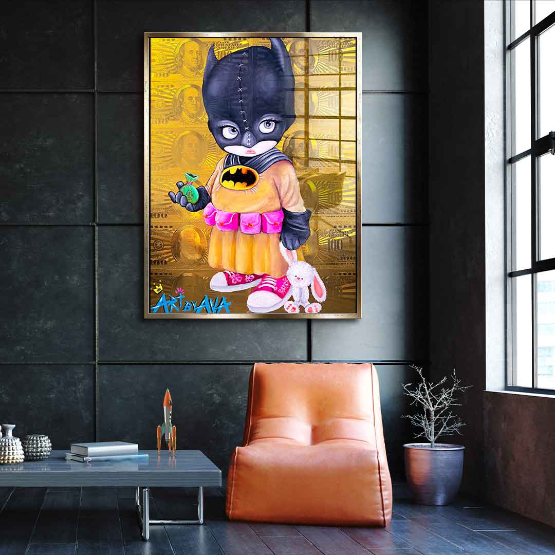 Batman Money Kid - acrylic glass