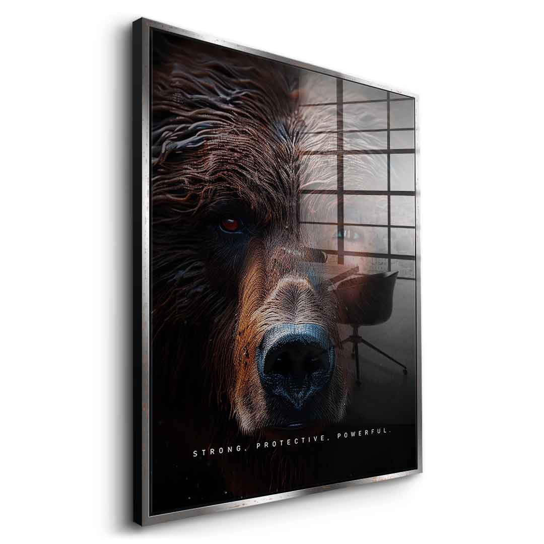 Bear Fusion - acrylic glass